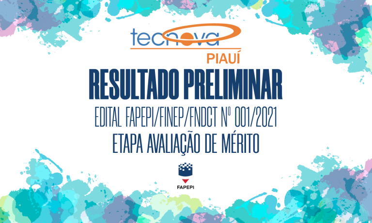 Read more about the article FAPEPI divulga resultado de avaliação de mérito do Tecnova II