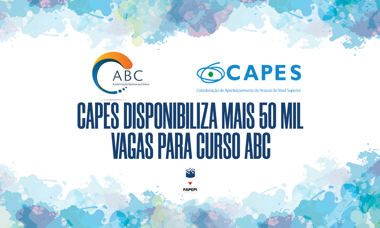 Read more about the article CAPES disponibiliza mais 50 mil vagas para Curso ABC