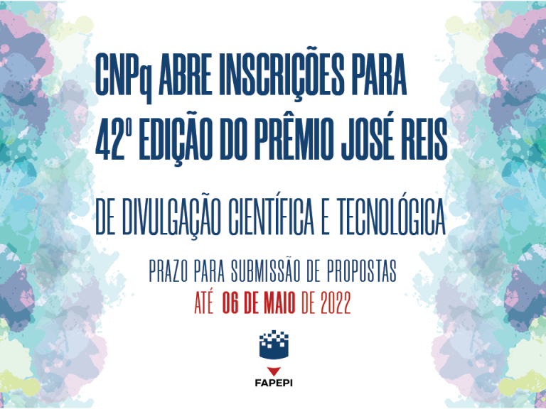 Read more about the article CNPQ abre inscrições para 42º Edição do Prêmio José Reis de Divulgação Científica e Tecnológica