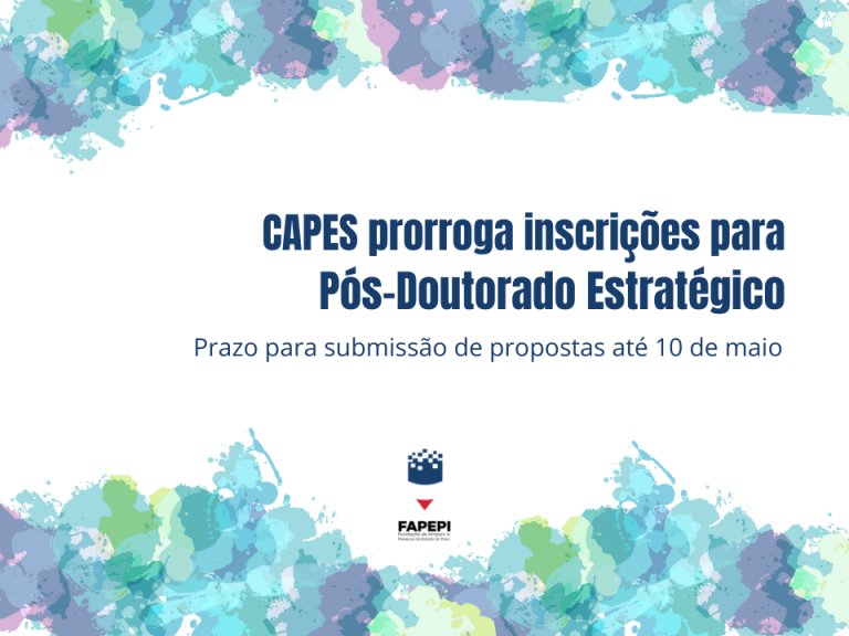 Read more about the article CAPES prorroga inscrições para Pós-Doutorado Estratégico