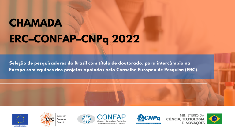 Read more about the article Últimos dias para inscrição na Chamada Pública ERC-CONFAP-CNPQ 2022