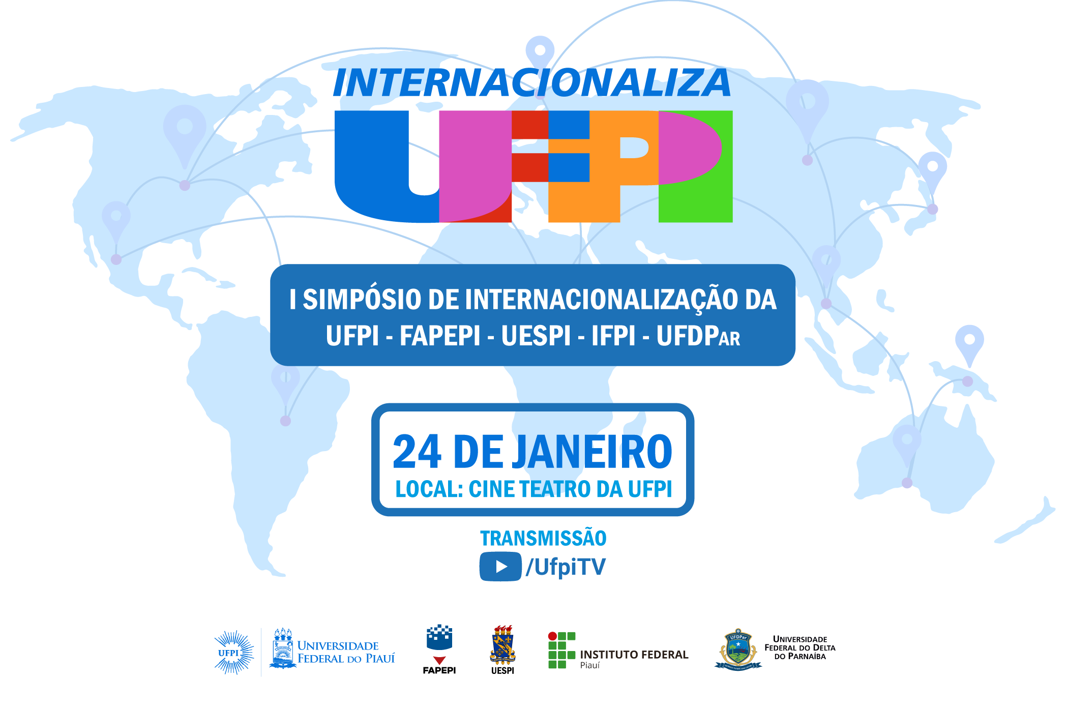 Read more about the article I Simpósio “Internacionaliza UFPI” ocorrerá no dia 24 de janeiro