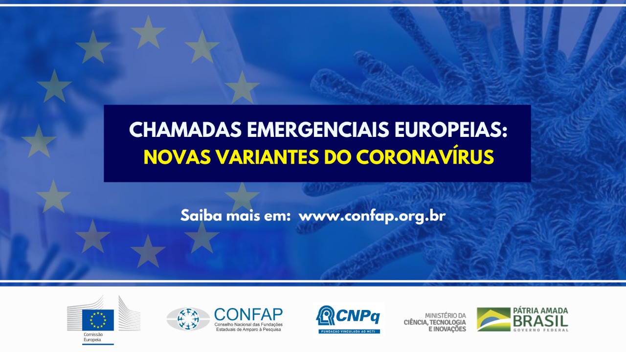 Leia mais sobre o artigo Comissão Europeia lança conjunto de chamadas emergenciais com foco em variantes do SARS-CoV-2