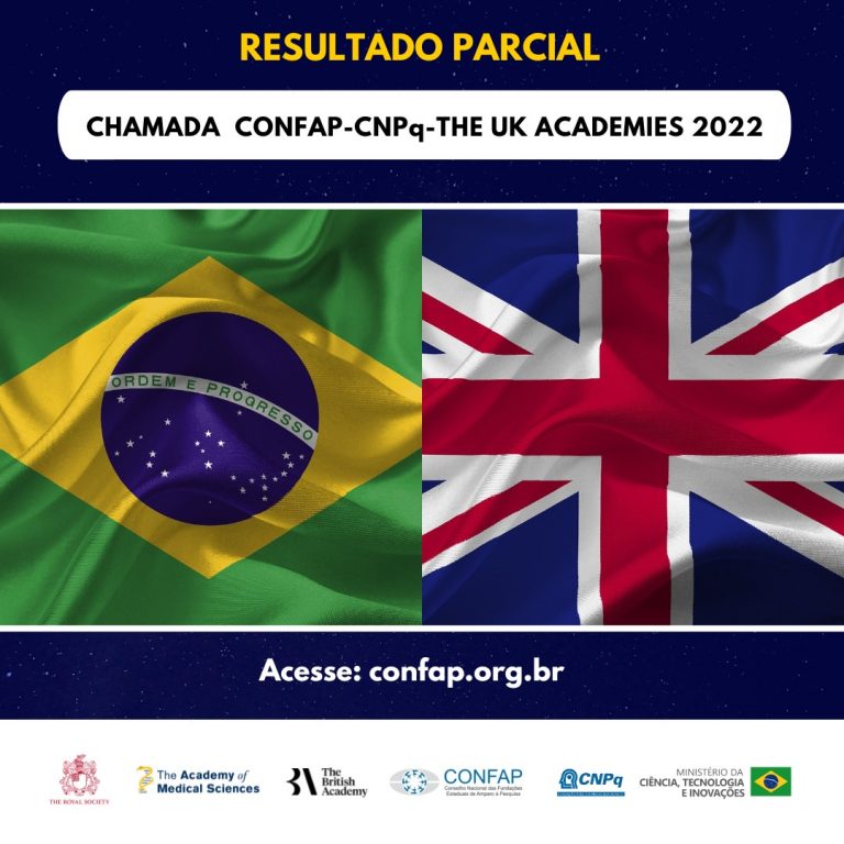 Leia mais sobre o artigo Resultado parcial da Chamada CONFAP-CNPq-UK Academies 2022