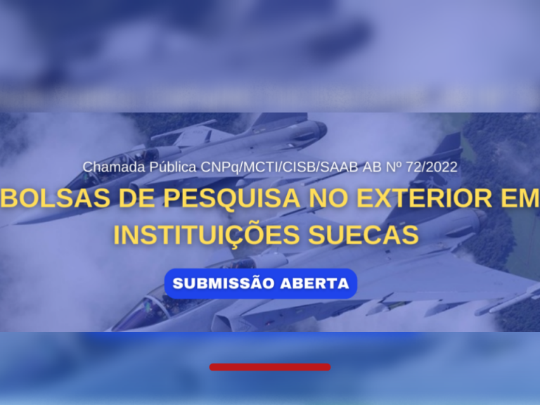 Leia mais sobre o artigo CNPq, CISB e SAAB AB lançam chamada para bolsas no exterior