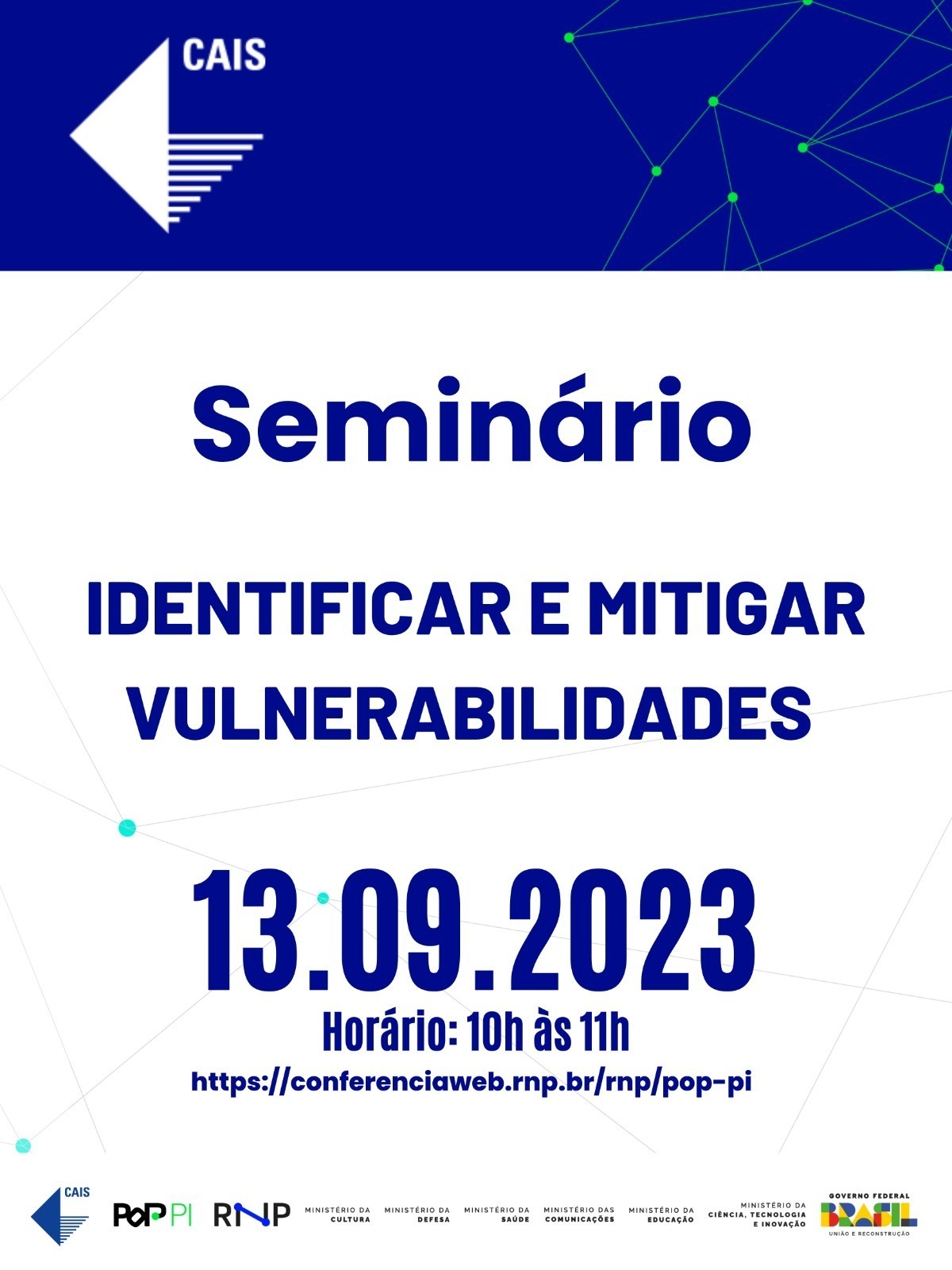 Leia mais sobre o artigo Seminário de Segurança da Informação do PoP-PI 2023