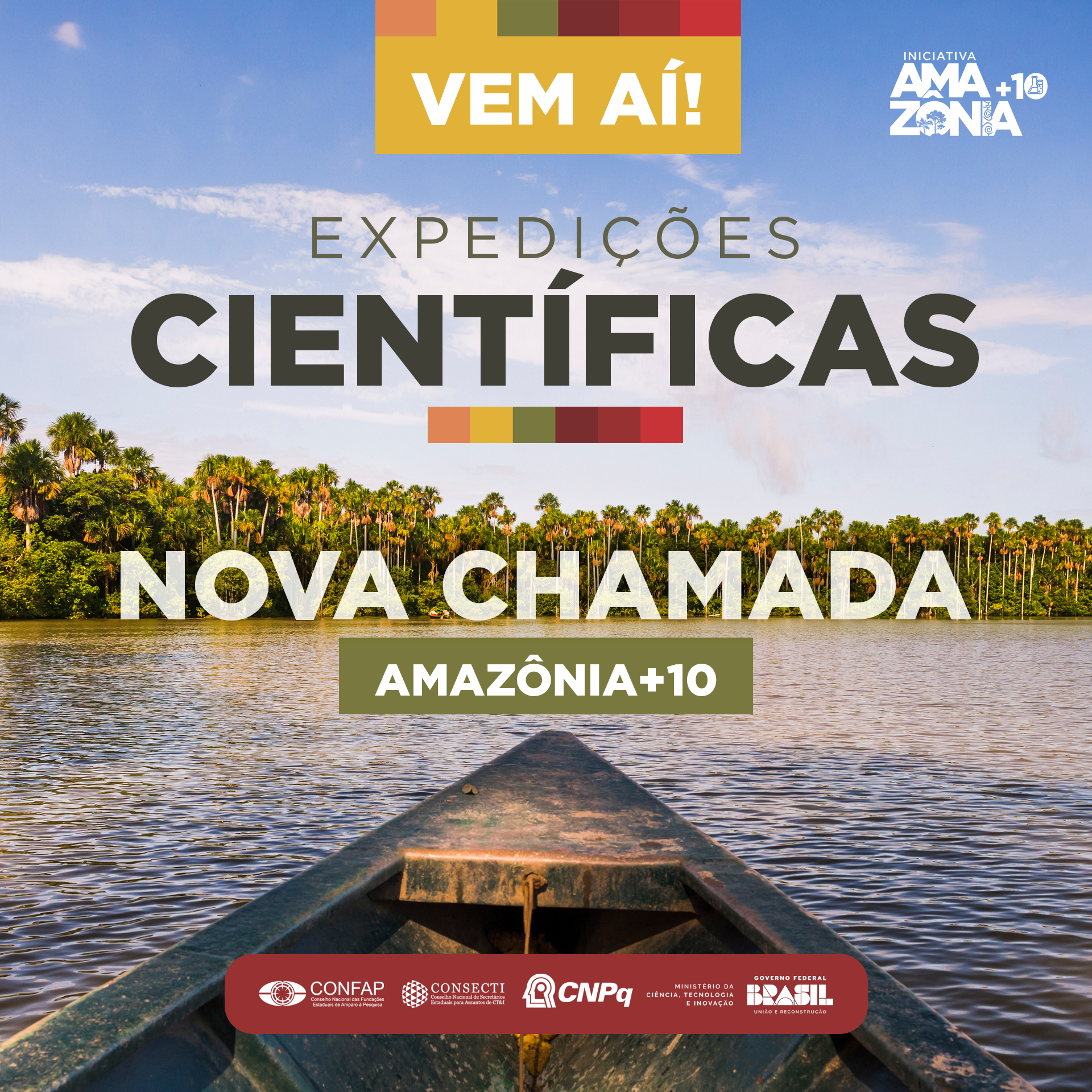Leia mais sobre o artigo Iniciativa Amazônia+10 e CNPq anunciam nova chamada para apoiar expedições científicas na região