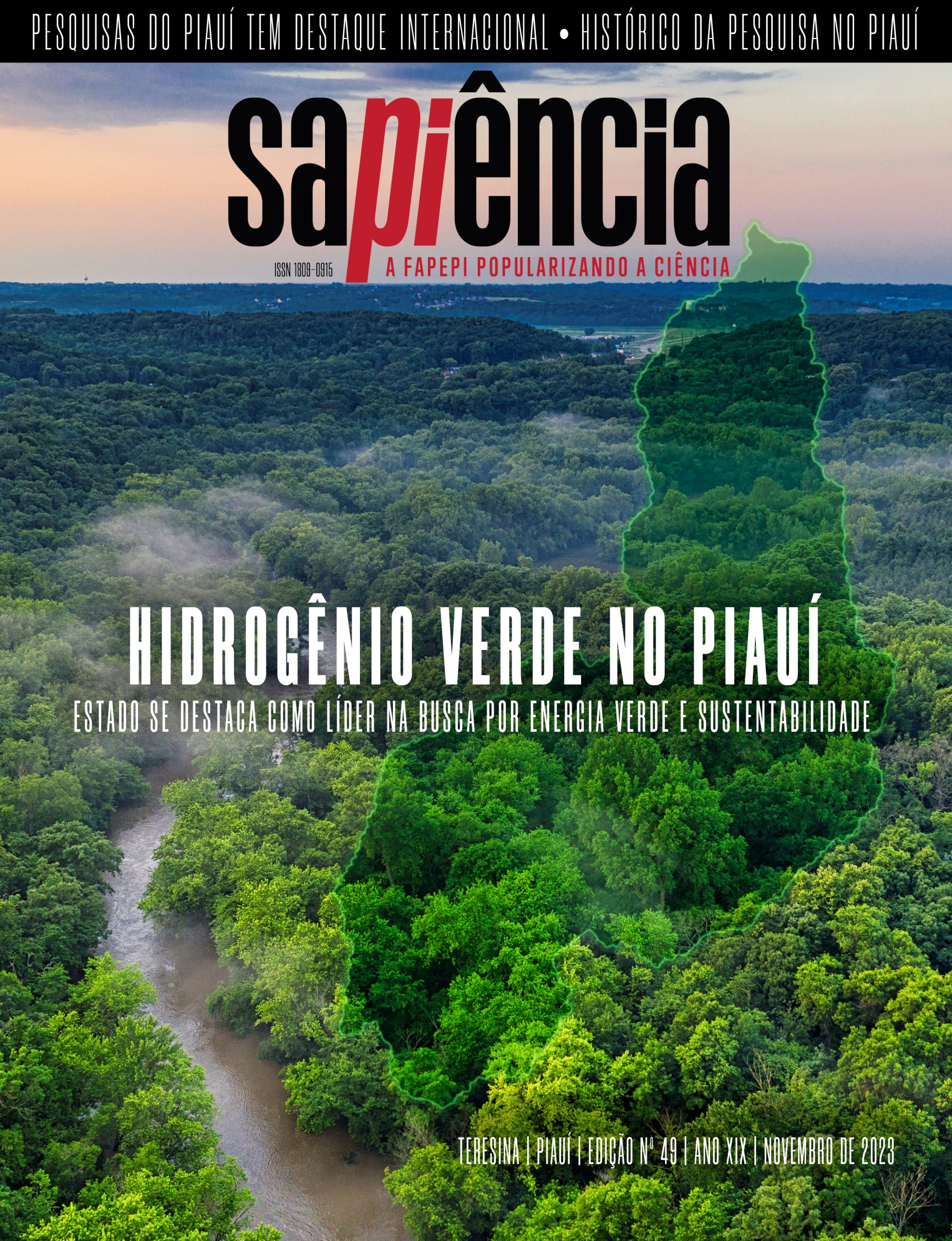 Leia mais sobre o artigo Edição 49° da Revista Sapiência celebra o Piauí como vanguarda da Inovação em Energias Renováveis